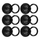 thumbnail image 1 of Scienceny 6 tiradores de cajón de bronce antiguo vintage de metal de primera calidad para muebles resistentes al óxido y duraderos Artesanía Negro + 6 piezas, 1 of 6