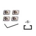 thumbnail image 2 of 5Pcs Stainless Steel Wind Bracket Limit Plate Non Punching Opening for Window, 2 of 8