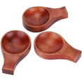 thumbnail image 3 of Dish-5Pcs Japanese Style Wooden Soy Sauce Seasoning Dish Flavor Spices Plate Tableware Kitchen Tool, 3 of 7