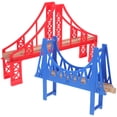 thumbnail image 4 of WORGEOUS Piezas de repuesto para puente ferroviario, puente de tren de juguete, piezas de tren, 2 uds., 4 of 8