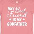 thumbnail image 4 of Inktastic My Best Friend is My Godfather with Hearts Boys or Girls Baby T-Shirt, 4 of 5
