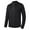 Black, variant on Dagegui Men's Long Sleeve Athletic Shirts Quarter Zip Up Pullover Shirt Big and Tall Workout Fitness Tees Tops Solid Color Fall Outdoor Sport T-Shirts Black L