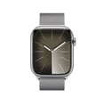 thumbnail image 1 of Smartwatch Apple Series&nbsp;9 (GPS&nbsp;+&nbsp;Cellular) Caja de acero inoxidable Plata 45MM pulsera Milanese Loop Plata, 1 of 4