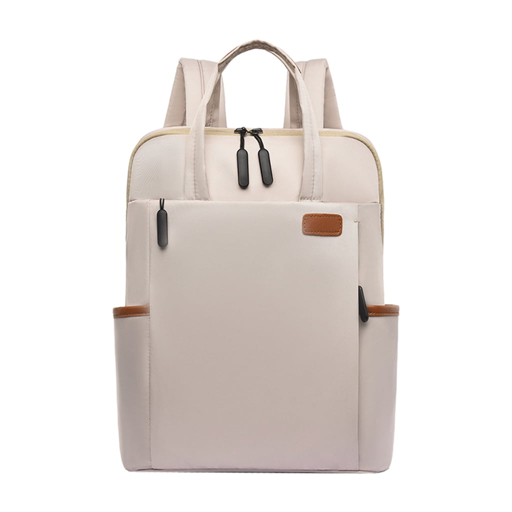 beige backpack men