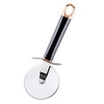 thumbnail image 4 of Raindrops Practical Pizza Wheel Cutter with Ergonomic Handle for Kitchen Use Made of Stainless Steel and ABS Black, 4 of 8