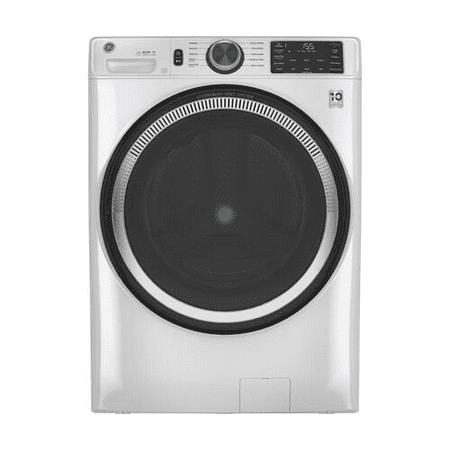GE GFW550S 28" Wide 4.8 Cu Ft. Front Loading Washing Machines Washer - White