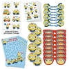 Despicable Me Minions Birthday Party Favors for 8, 48pcs