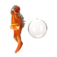 thumbnail image 4 of Figura de acción de buzo en miniatura Hugo Decoración de peceras Juguete de simulación de modelo de buceo Naranja, 4 of 9