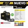 thumbnail image 2 of Soldadora Inversor Microalambre Volt Gas/No Gas Electrodo y Tig Lift, 2 of 2