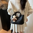 thumbnail image 4 of Bolso de mano con diseño de nicho de alta gama para mujer, estilo coreano, versátil, estilo mensajero, 2025, 4 of 5