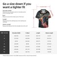 thumbnail image 5 of Hirioo North American Bald Eagle1 for Men's Cuban Collar Short Sleeve Shirt Button Down Shirt Beach Summer Shirts Wedding Vacation Shirts-X-Large, 5 of 5