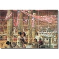 thumbnail image 1 of Ceramic Tile Mural-Lawrence Alma-Tadema Historical Shower Tile Mural 16. 72" w x 48" h using (24) 12 x 12 ceramic tiles, 1 of 3