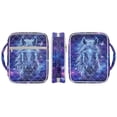 thumbnail image 2 of Xoenoiee Horse Butterfly Galaxy Pattern Bible Cover Case for Women Men Quilted Bible Carrying Case Church Bag with Handle and Pocket, Protective Scripture Book Cover Organizer Bible Study Supplies, 2 of 7