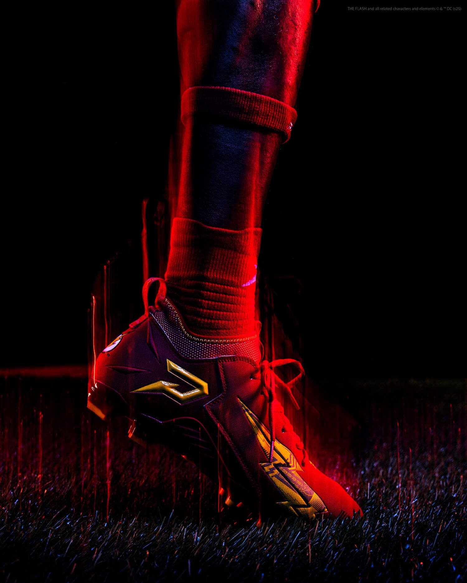 ?❤️ Phenom Elite Quantum Speed The Flash Football Cleats ❤️? The Flash Football Cleats - Quantum Speed by Phenom Elite  main image 4