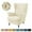 Beige, variant on Wingback Chair Covers Slipcover,2 Piece Stretch Wing Chair Covers,Waterproof Soft Wingback Armchair Slipcover for Living Room and Bedroom