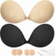 thumbnail image 1 of Adhesive Bra Push Up for Women 2 Pair, Sticky Invisible Lifting Bra, Backless Strapless Bras for Dress with Pasties, 1 of 5
