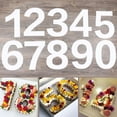 thumbnail image 1 of 4/9Pcs Cake Mold LOVE Type Easy Cleaning PET Number Shape Baking Mold for Fondant, 1 of 8