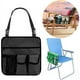 thumbnail image 4 of Bolsa De Almacenamiento BRILLAR Colgante Múltiples Bolsillos Silla De Playa Verde 32*32 Cm, 4 of 4