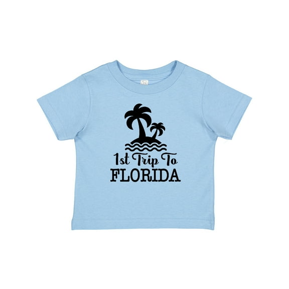 Inktastic First Trip to Florida Vacation Boys or Girls Baby T-Shirt
