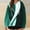 Green, variant on QUINDOS Womens Hoodies Plus Size Pathcwork Womens Sweatshirts Plus Size Casual Long Sleeve Crew Neck Graphic Pullover Tops