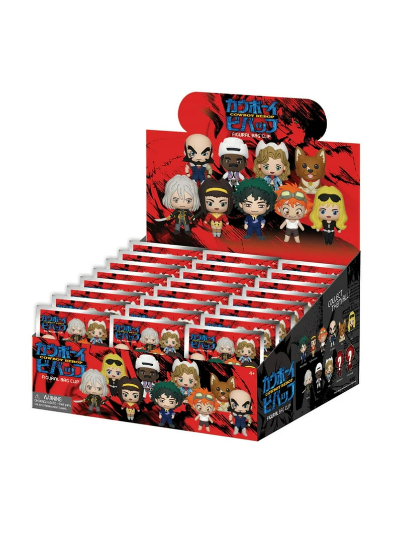 3D Figural Foam Bag Clip Cowboy Bebop Mystery Pack (1 RANDOM