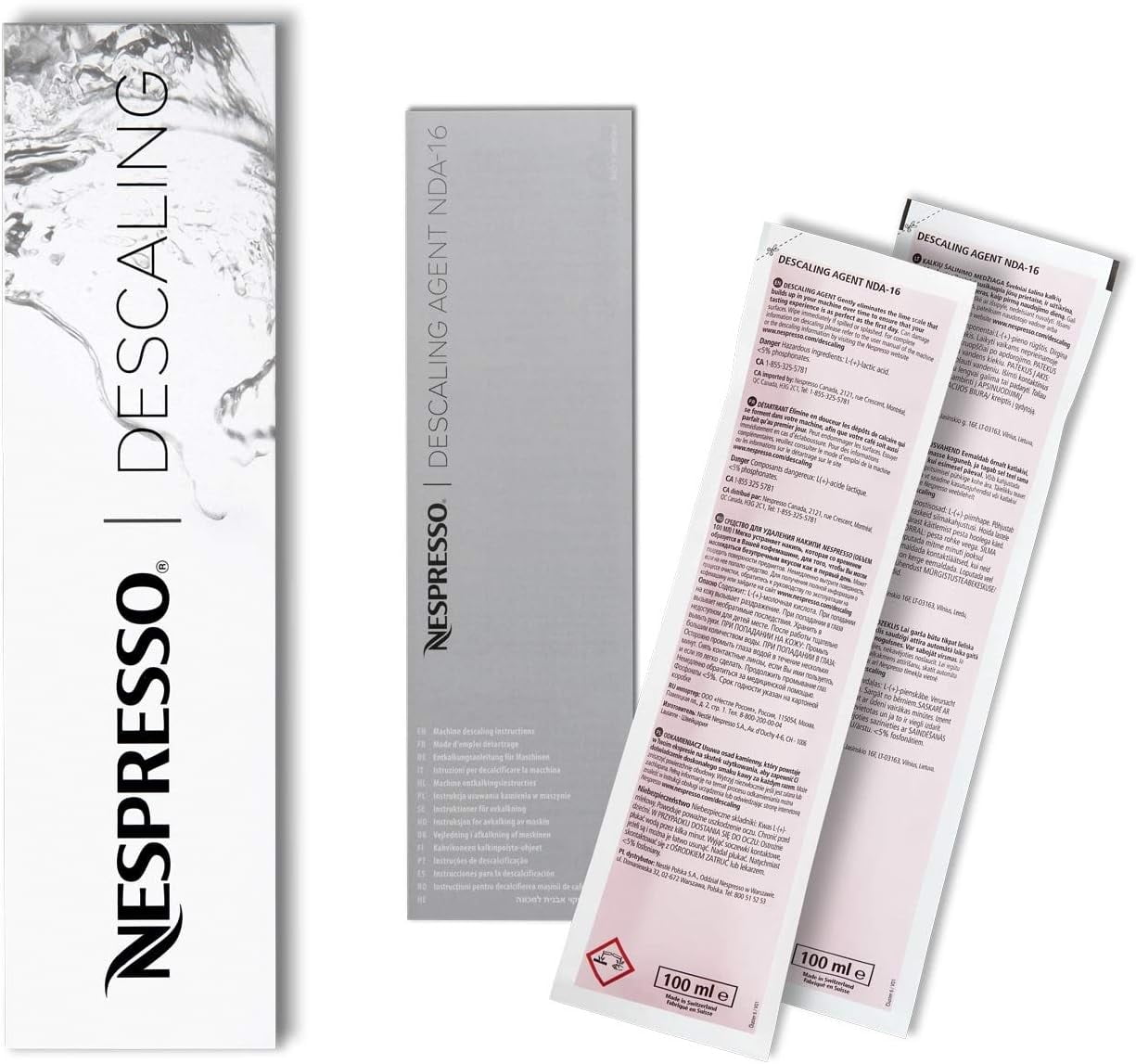 Nespresso descaler instructions 2025