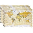 thumbnail image 3 of Gift Boutique 50 Pk Educational World Map Party Placemat, Kids Learning, 3 of 6