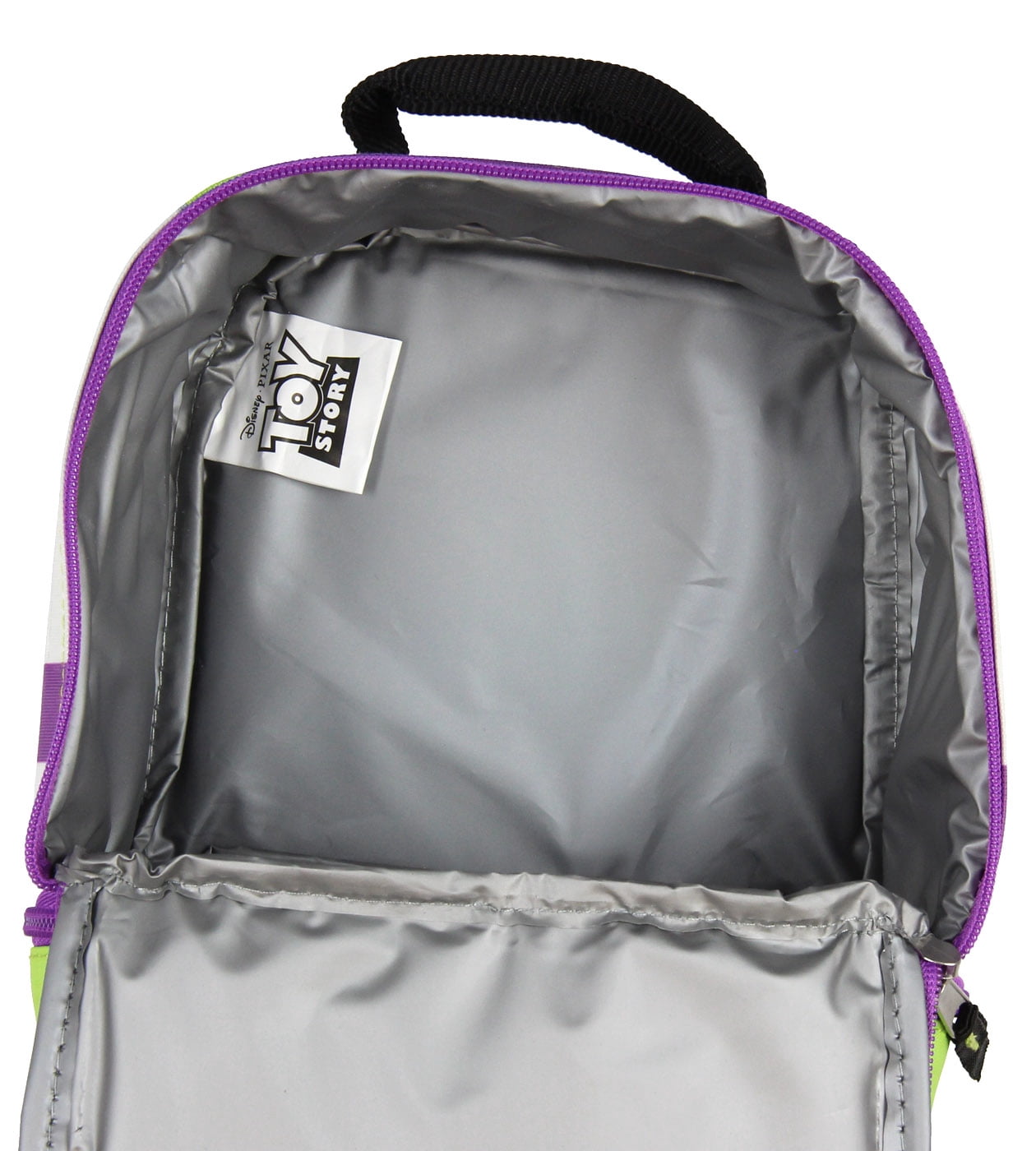 Toy Story Buzz Lightyear Lunch Box Dual Compartment Insulated Light Up Lunch Bag Tote