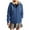 Dark Blue, variant on Coats for Women Hooded Zip Up Jacket Oversized Print Drawstring Pockets Jackets Coat,Womens Coats Plus Size Yellow XL