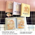 thumbnail image 3 of Photo Album PU Leather Family Wedding Travel Collection Storage Book Home Business Receipt Credit Card Collecting Holder Beige Yellow, 3 of 7
