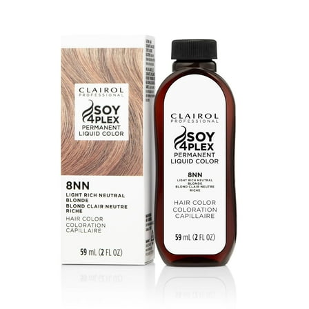 Clairol Professional Liquicolor Gray Busters NN, 8NN Light Rich Neutral Blonde, 2 Oz