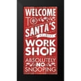 thumbnail image 2 of Marrott, Stephanie 9x14 Black Modern Framed Museum Art Print Titled - Santas Workshop, 2 of 5
