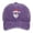 Purple, variant on Valora Santa Embroidered Wash Baseball Cap For Men Women Outdoor Sun Adjustable Dad Hat Black Black