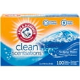 thumbnail image 2 of (5 pack) ARM & HAMMER Fabric Softener Sheets, 100 sheets, Purifying Waters, 2 of 10