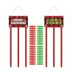 thumbnail image 1 of GUOOL - 2 portatarjetas navideños, letrero navideño, decoración de pared, soporte para fotos, para festivales, fiestas, regalo de inauguración de la casa, campanas de alce, 1 of 8