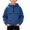 Navy, variant on ITSAME Boys Half Zip Fleece Hoodie Pullover Long Sleeve Loose Fit Casual Fashion Sweatshirt with Chest Pockets Size 6