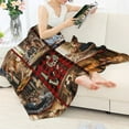 thumbnail image 3 of BAOPAI Customized Christmas Photo Blanket For Families Making Thick Winter Personalized Blankets With Pictures And Text Rectangular Blankets Holiday Hold 1-9 Images, 3 of 9