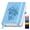 B-Blue, variant on Lined Journal Notebook 365 Pages, A5 Leather Journals for Writing Women & Men, Hardcover Notebook with 100GSM Thick Paper, Daily Journal Notebook for Travel, Work, Note Taking, College Ruled