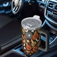thumbnail image 6 of Autumn Halloween Pumpkin Pattern Tumbler with Handle and Lid,40oz Double Wall Vacuum Insulated Tumbler,Cups Gift for Women and Men, 6 of 7