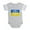 Heather Gray, variant on CafePress - Pray For Peace In Ukraine - Cute Infant Baby Football Bodysuit