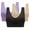 A, variant on Midsumdr 3-Pack Sports Bra for Women without Wire Free Support Yoga Running Underwears Side Mesh Comfortable Breathable Fit Traceless Sports Bra
