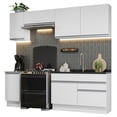 thumbnail image 1 of Cocina Integral Completa Madesa Glamy Blanco 240cm, 1 of 9