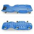 thumbnail image 5 of DNA Motoring TOOLS-00239 48 Inches Blue Heavy-Duty Low-Profile Roller Automotive Creeper with Padded Headrest, 5 of 6