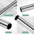 thumbnail image 2 of Tubo de acero inoxidable 304 de 400 mm, 22 mm de diámetro exterior y 1.5 mm de grosor de pared, tubería de acero inoxidable sin costura, 2 of 7
