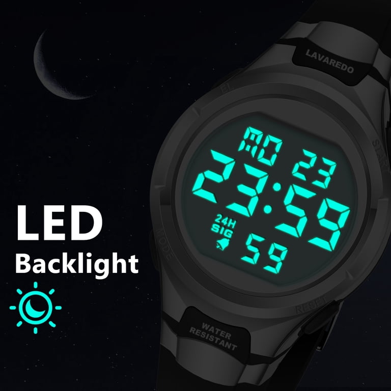 Alps Women's Minimalist Digital Sports Watch photo 4