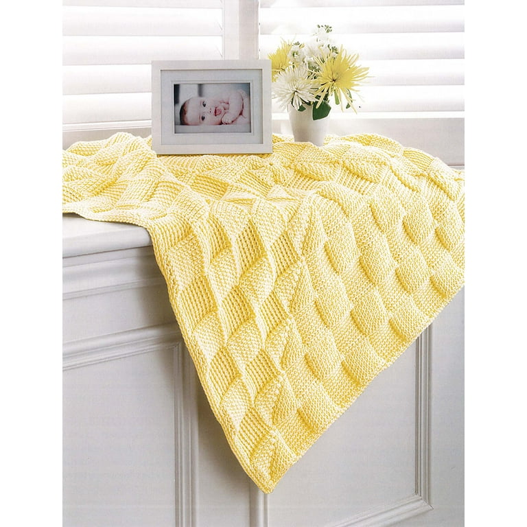 Leisure Arts Sweet Baby Blankets Crochet Book Walmart