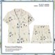 thumbnail image 1 of Sanrio-traje de pijama de manga corta Kawaii Pochacco, ropa de casa de Anime de dibujos animados, conjunto de tres piezas, informal, liso, Verano, 1 of 4