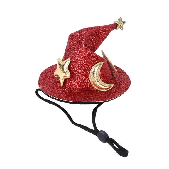 Pet Hats Comfortable Small Animals Hat for Squirrel Rats Costume Accessories Red