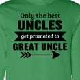 thumbnail image 4 of Inktastic Only the Best Uncles Get Promoted to Great Uncle Long Sleeve T-Shirt, 4 of 5