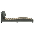 thumbnail image 6 of vidaXL Bed Frame with Headboard Mattress Foundation Bedroom Furniture Fabric, 6 of 12